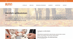 Desktop Screenshot of brunnen-gemeinschaft.de